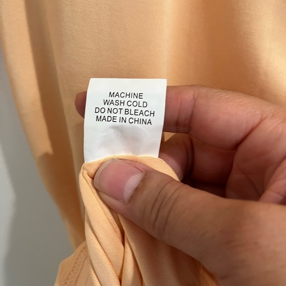 Sabo Skirt Peachy Body Con Margot Dress Sz. L - Picture 4 of 9